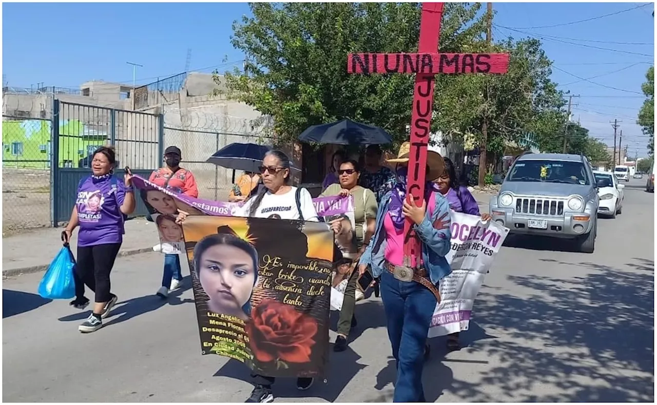 Con caminata y misa recuerdan a personas desaparecidas en Ciudad Juárez, Chihuahua