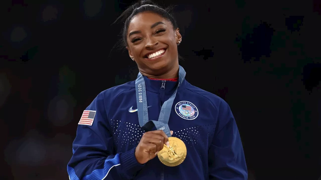 A resposta de Simone Biles sobre aposentadoria: 'Estou ficando realmente velha'