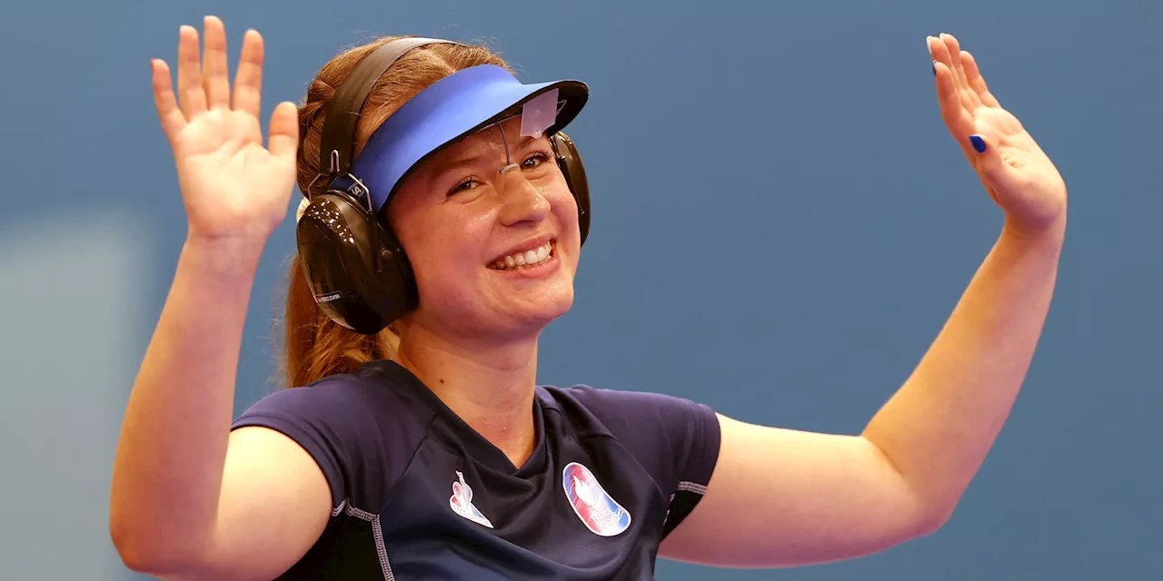 JO 2024 : la Française Camille Jedrzejewski remporte l'argent au tir au pistolet à 25 mètres