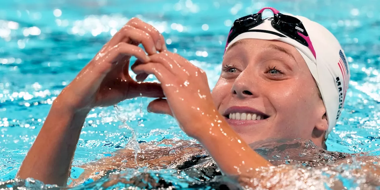 Mobile native Paige Madden wins bronze in 800 meter freestyle, her 2nd medal at Paris Olympics