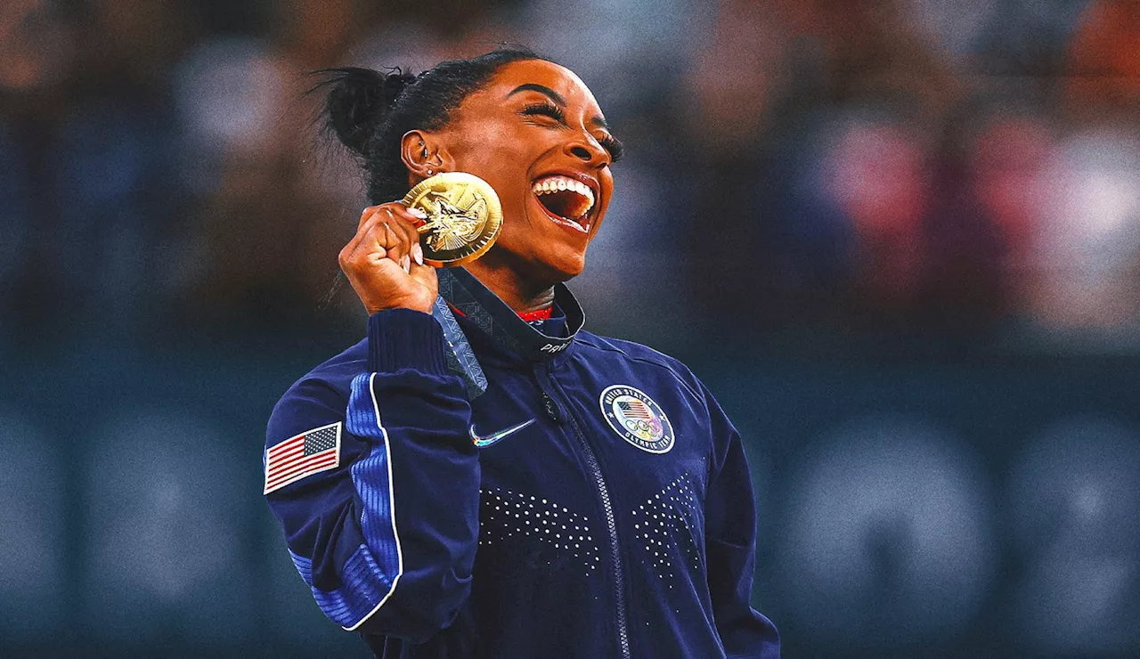 Simone Biles earns seventh Olympic gold medal, wins vault for second time