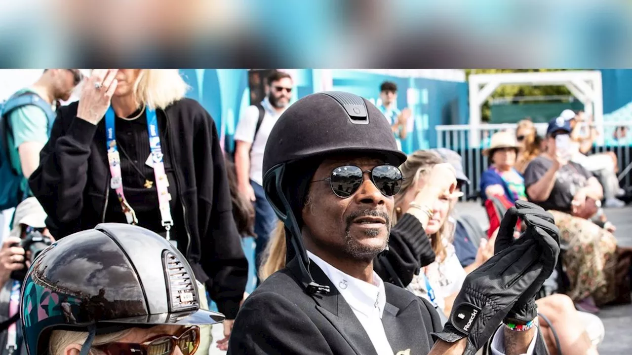 Snoop Dogg bei den Olympischen Spielen: Rapper erscheint zur Dressur in Reitmontur