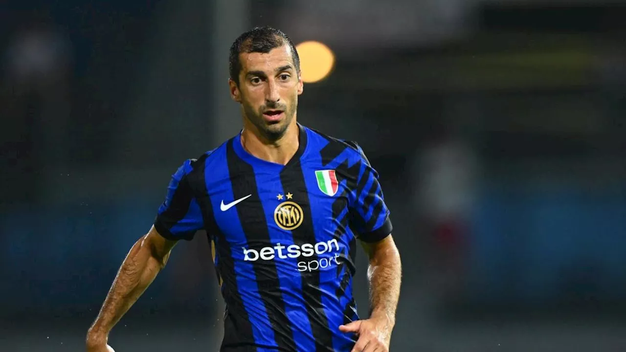 Mkhitaryan, l'uomo ovunque dell'Inter: Inzaghi potrebbe iniziare con lui da seconda punta