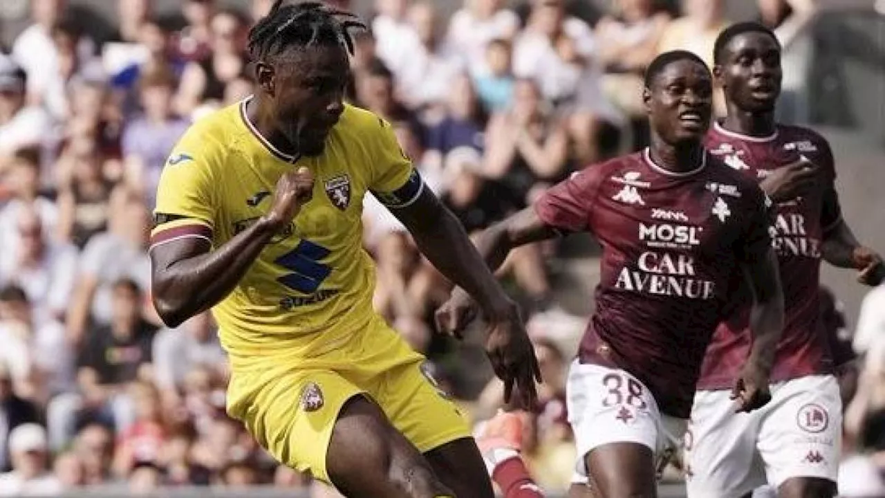 Zapata, Lazaro e Ricci gol: un buon Toro regola il Metz