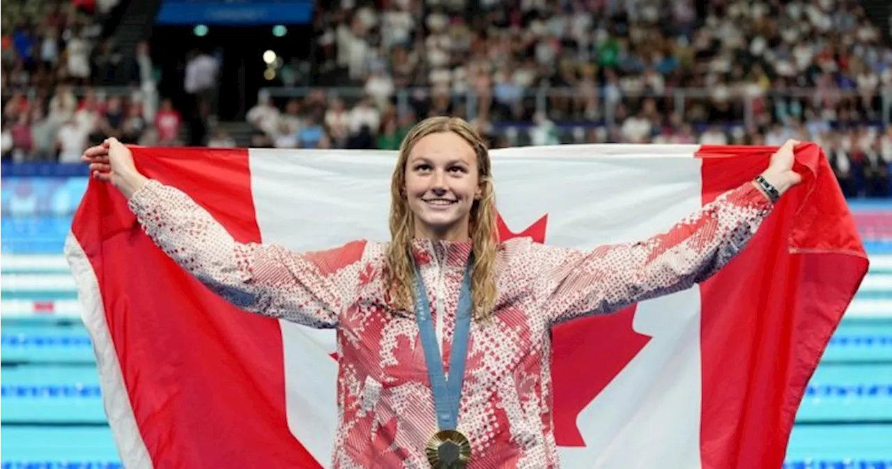 Canada’s McIntosh strikes triple gold in Paris