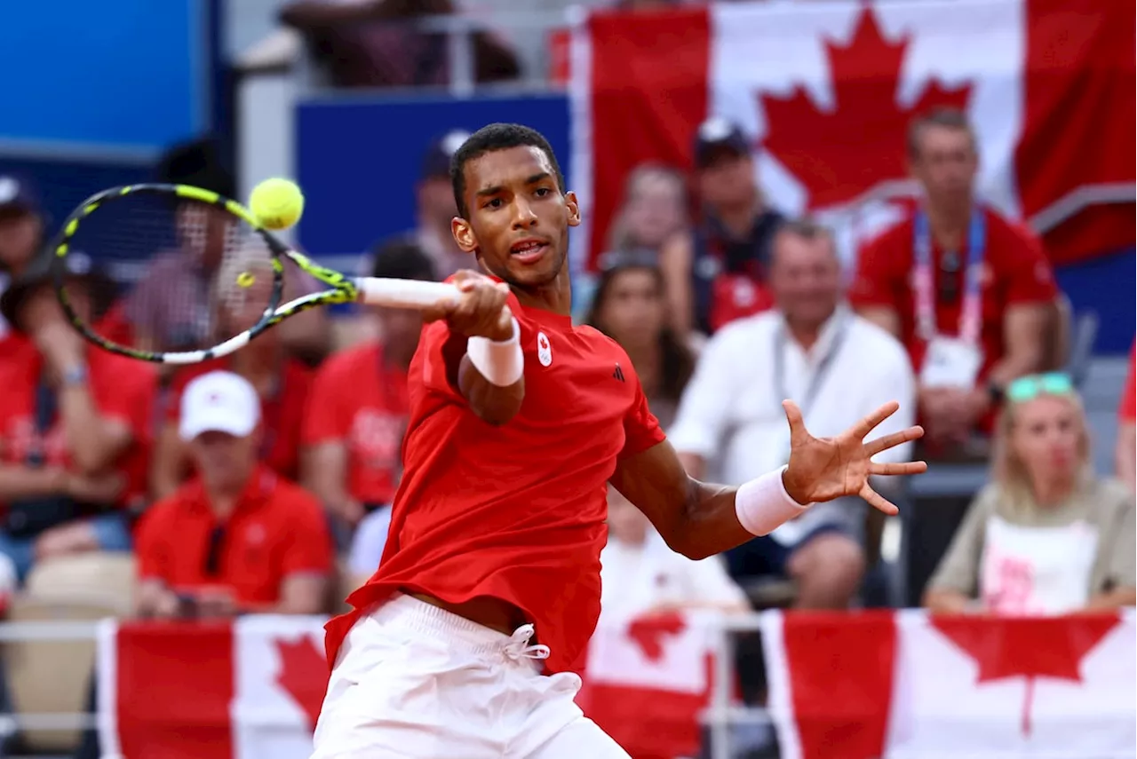 Canadian Felix Auger-Aliassime falls short to Italy’s Lorenzo Musetti in men’s singles tennis