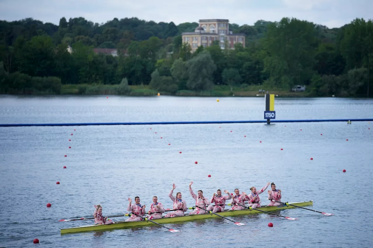 Paris Olympics: Canada women’s eight-crew win silver in 2,000-metre rowing