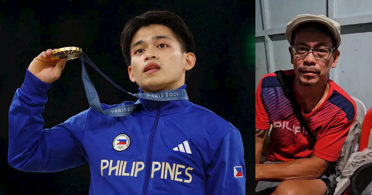 Carlos Yulo's father shares Pinoy gymnast sacrificed blood, sweat en route to Olympic gold