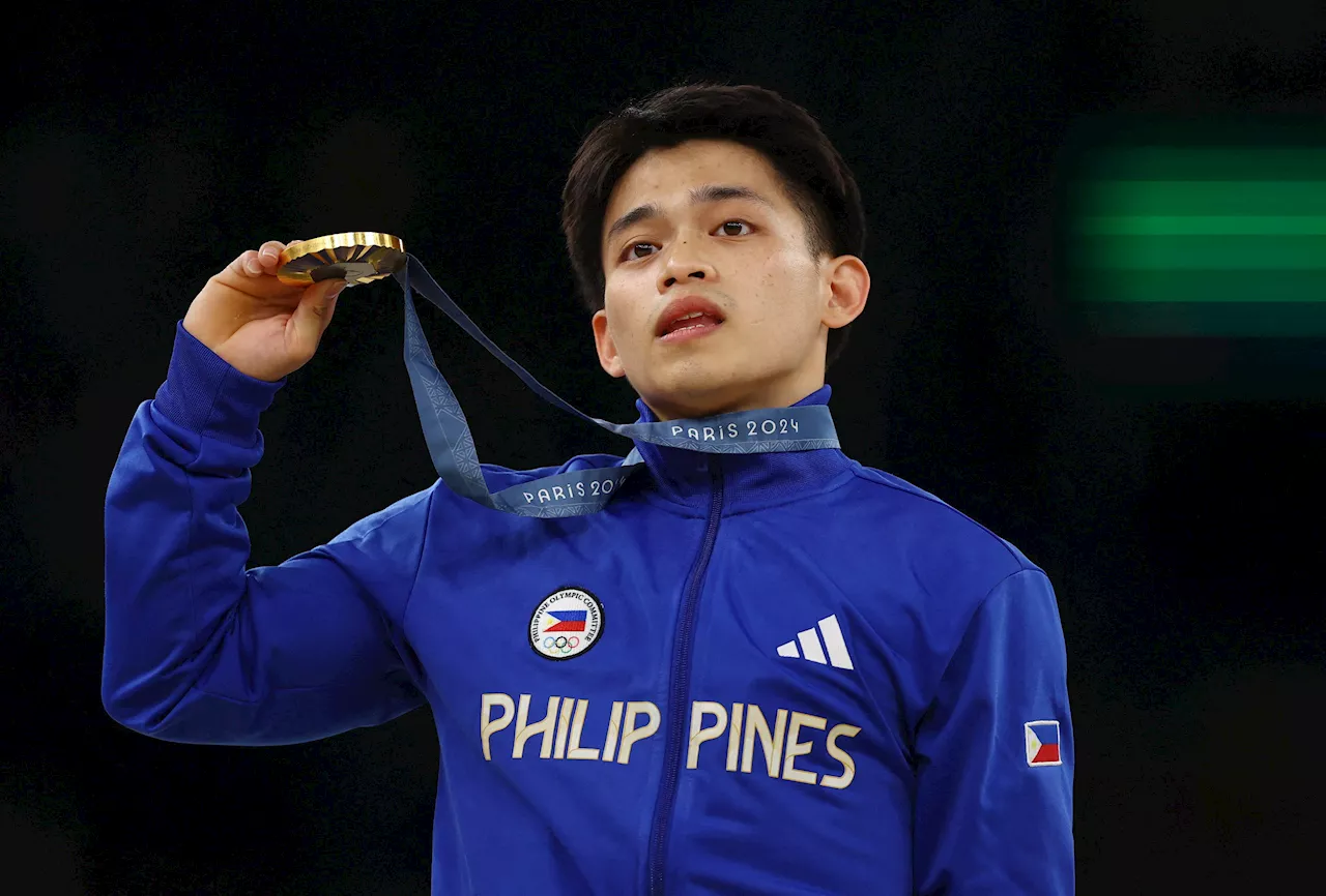 Who is Olympic gold winner Carlos Yulo?