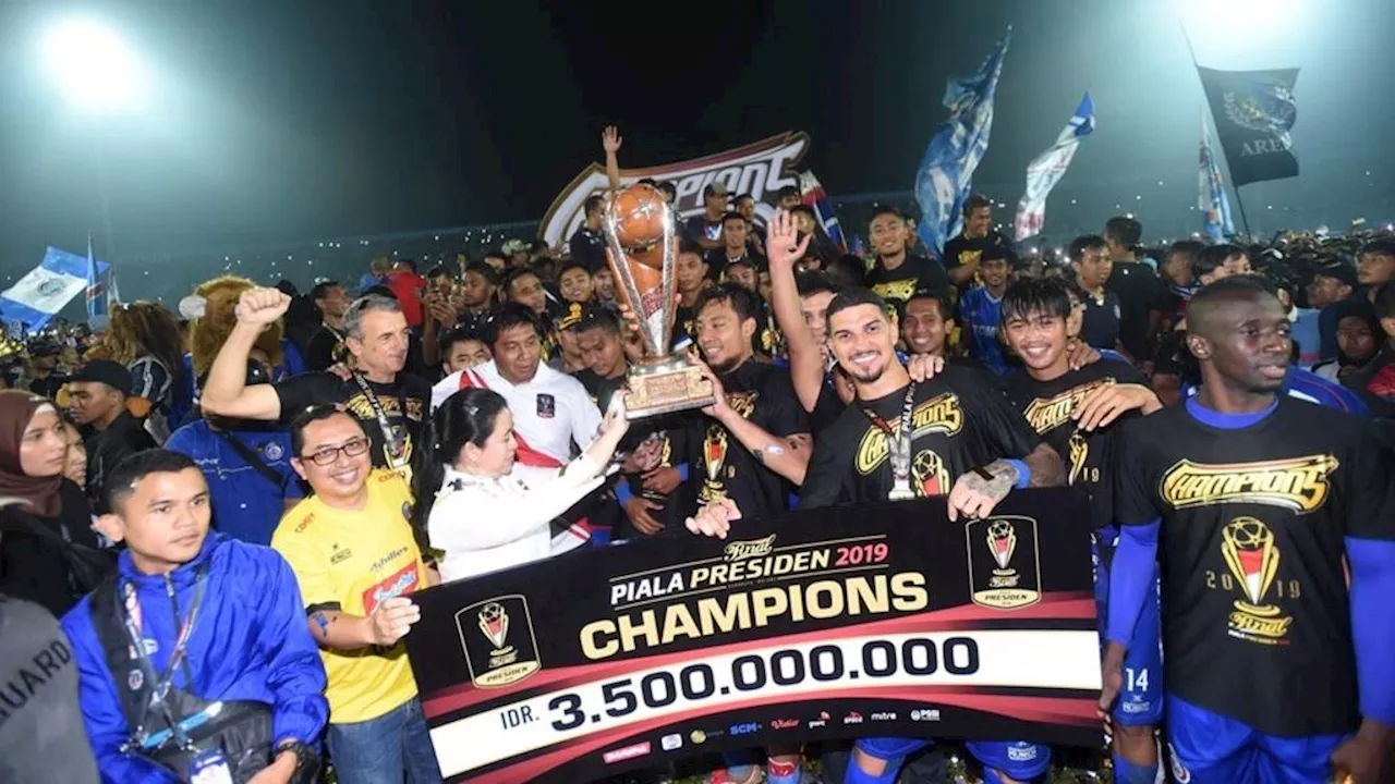 Borneo FC vs Arema FC, How Much is the Prize for the 2024 President's Cup Winner?