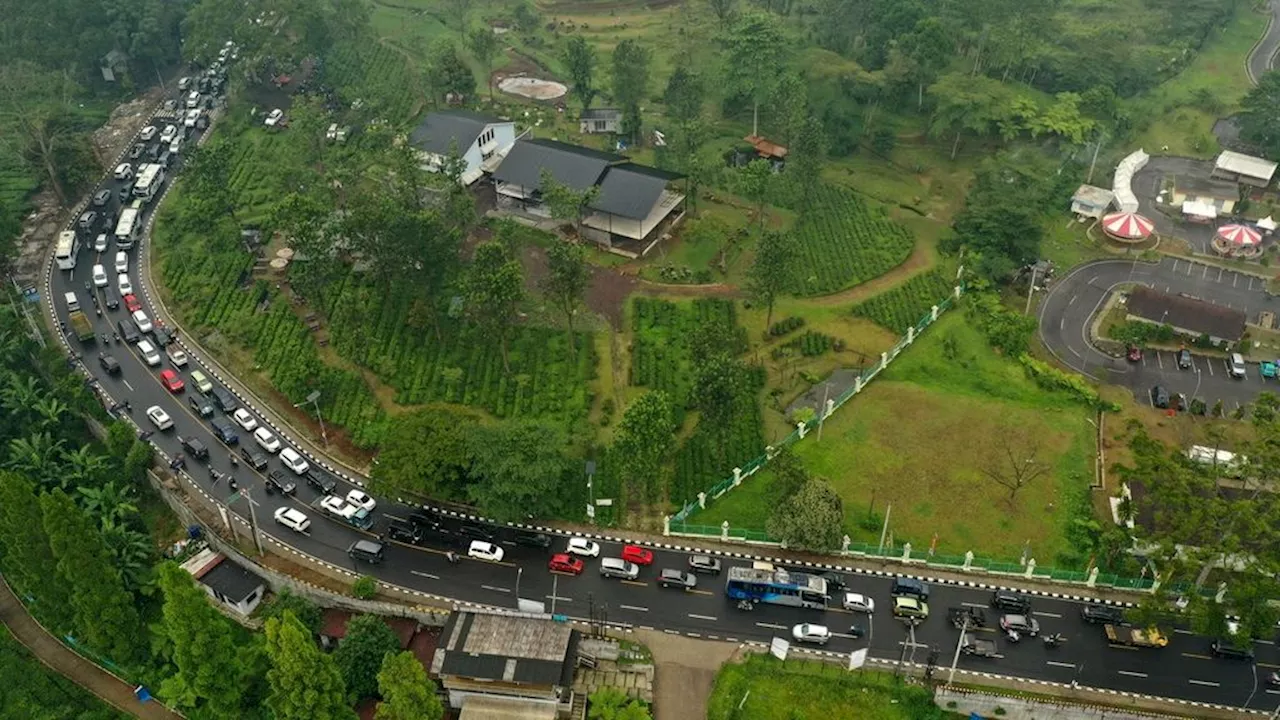 Bus Masuk Jurang dan Timpa Rumah di Puncak, 8 Terluka