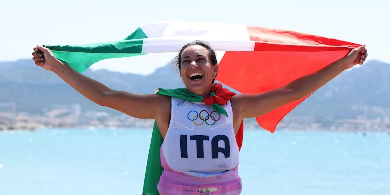 Marta Maggetti ha vinto l’oro nel windsurf