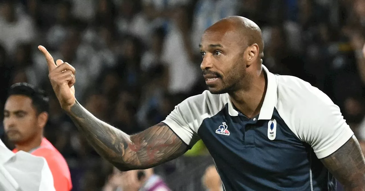 Thierry Henry slams his own player after huge brawl between France and Argentina