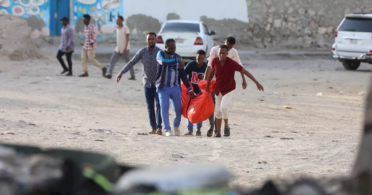 At least 32 people killed in Somalia beach attack