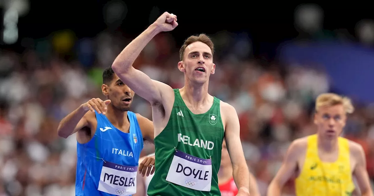 Cathal Doyle delivers in style to win first 1,500m Olympic repechage and book semi-final slot