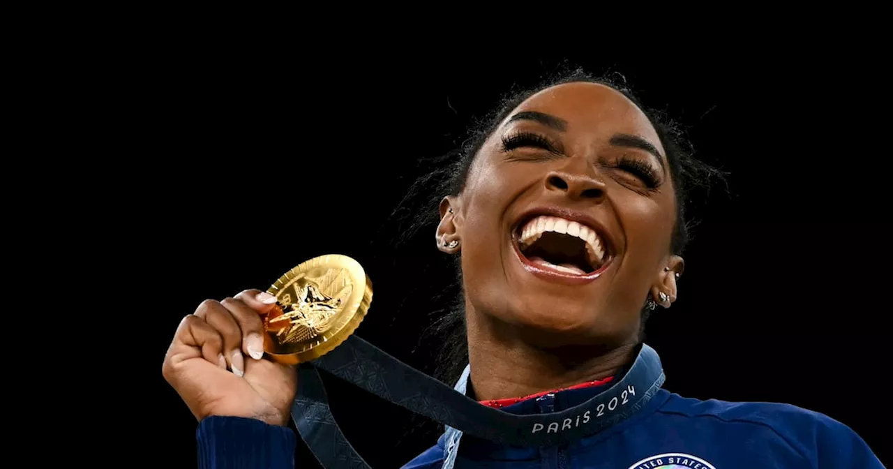 Simone Biles vaults to third gold medal of Paris Olympics and seventh overall