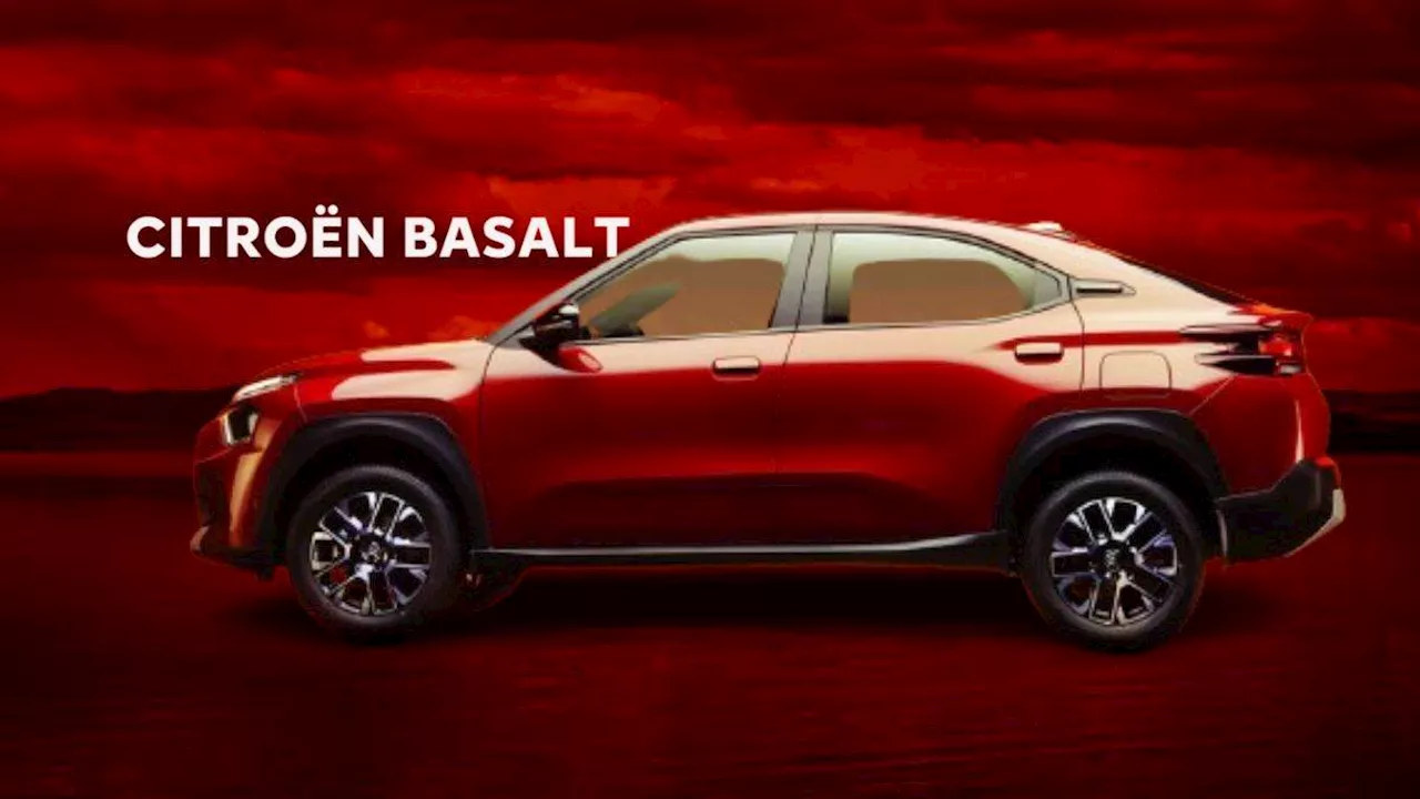 Citroen Basalt भारत में हुई पेश, शानदार डिजाइन और लग्जरी इंटीरियर से लैस