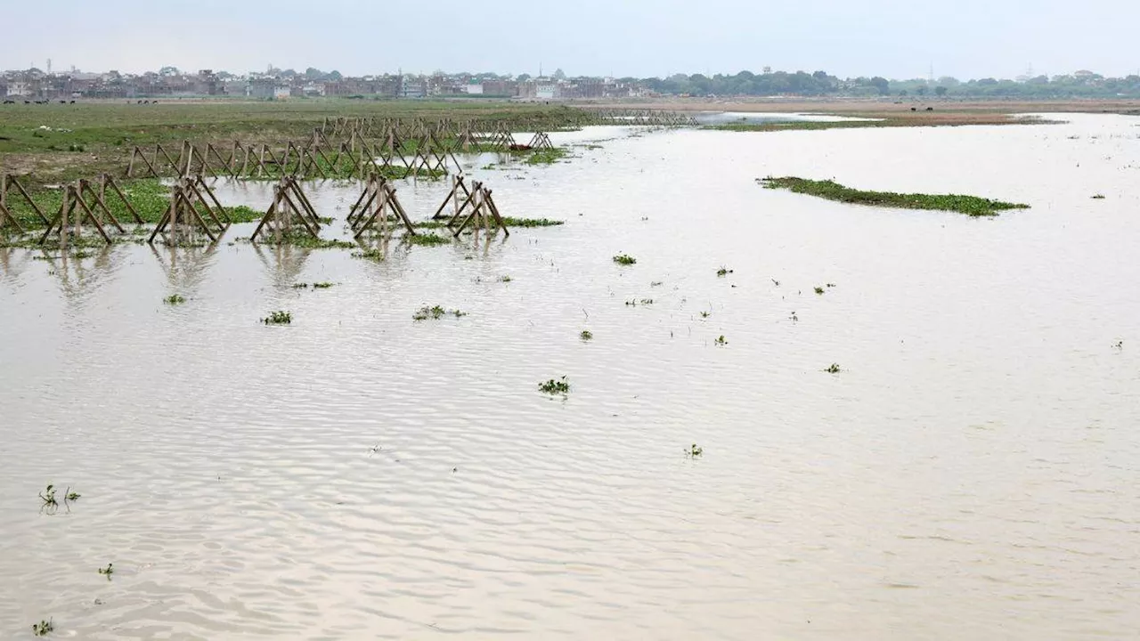 Flood In Prayagraj: हर घंटे तीन सेमी बढ़ रहीं गंगा-यमुना, प्रशासन ने जारी किया अलर्ट