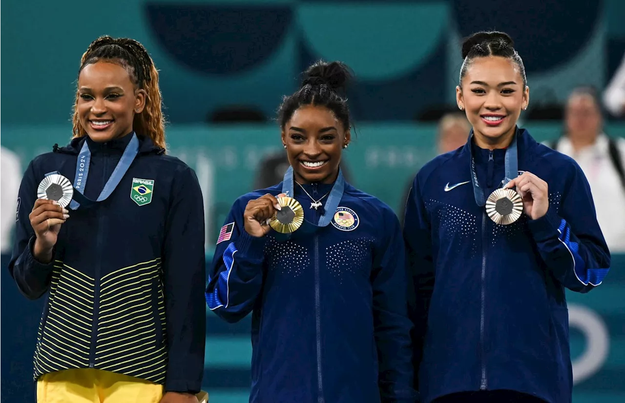 Olimpíadas 2024: Rebeca Andrade vai saltar depois de Simone Biles na final deste sábado em Paris