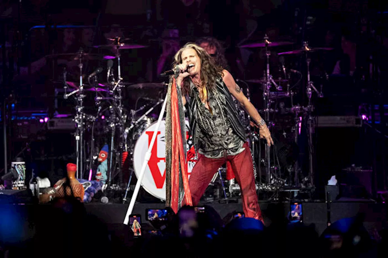 Aerosmith retires from touring, citing permanent damage to Steven Tyler's voice last year