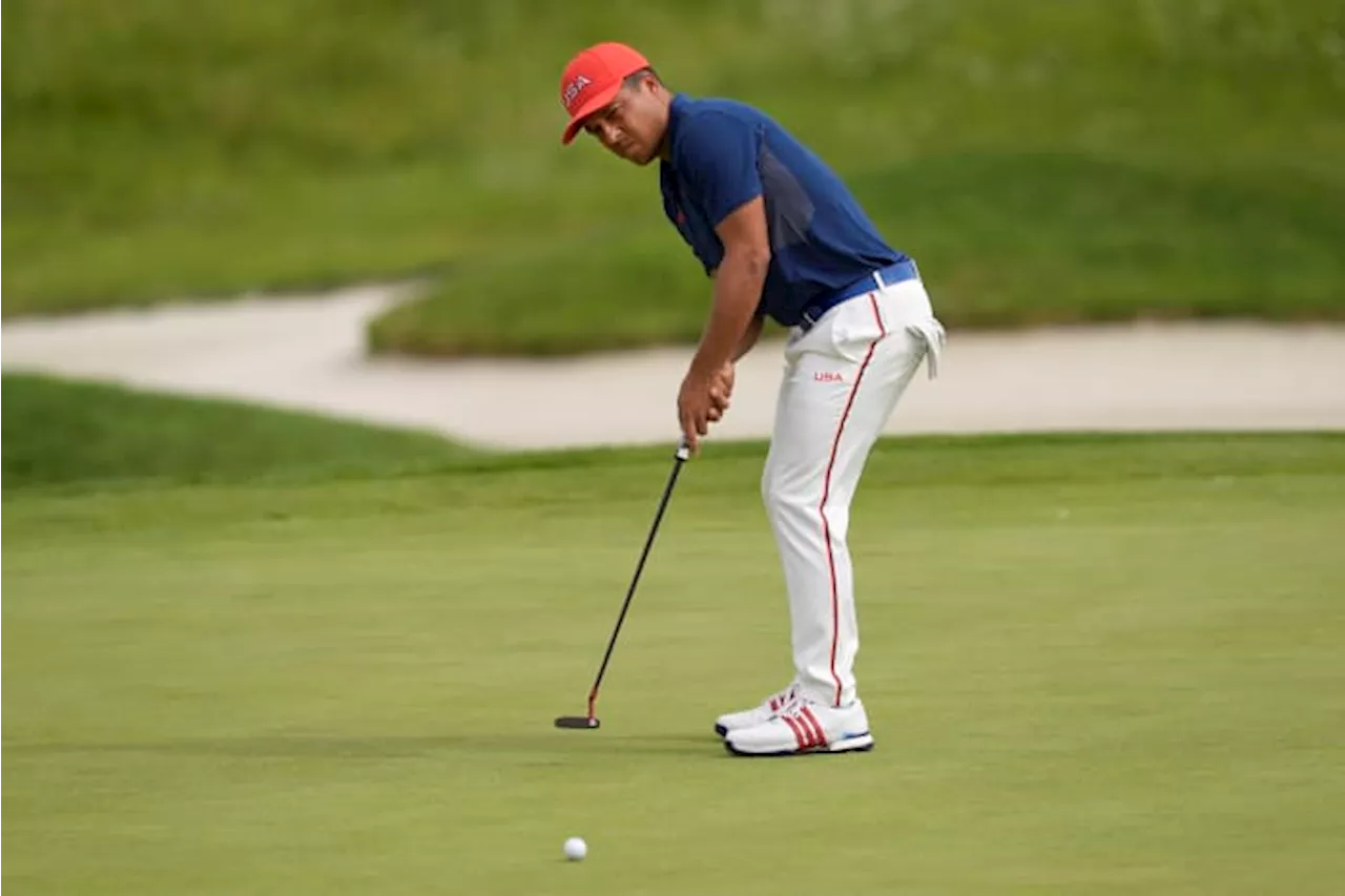 Schauffele and Rahm share lead in a star-heavy chase for Olympic gold in golf