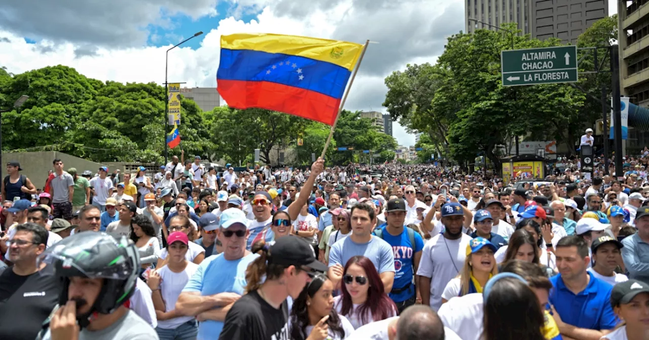 Venezolanos se manifestaron en el mundo pidiendo 'libertad'