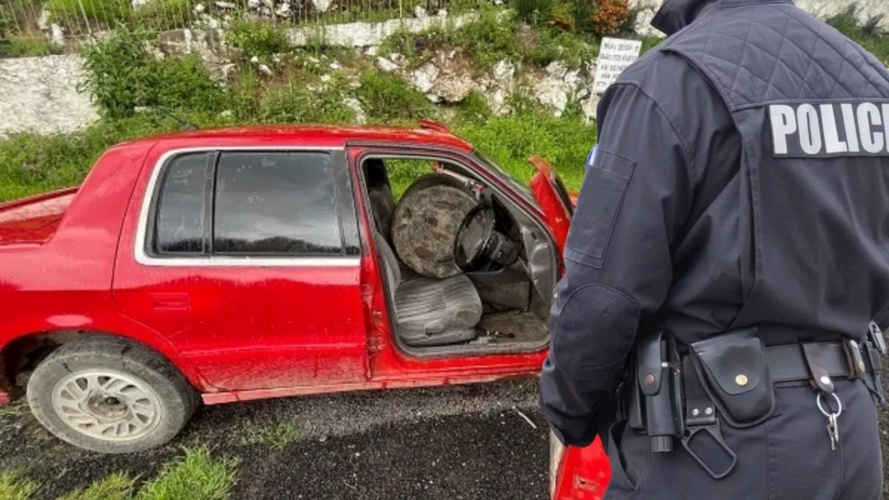 Huachicol en Hidalgo: recupera policía vehículo con 180 litros de combustible en Cuautepec