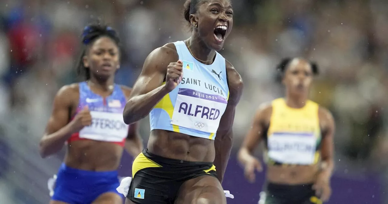 Otra reina caribeña: Julien Alfred sorprende a Sha’Carri Richardson en los 100 metros