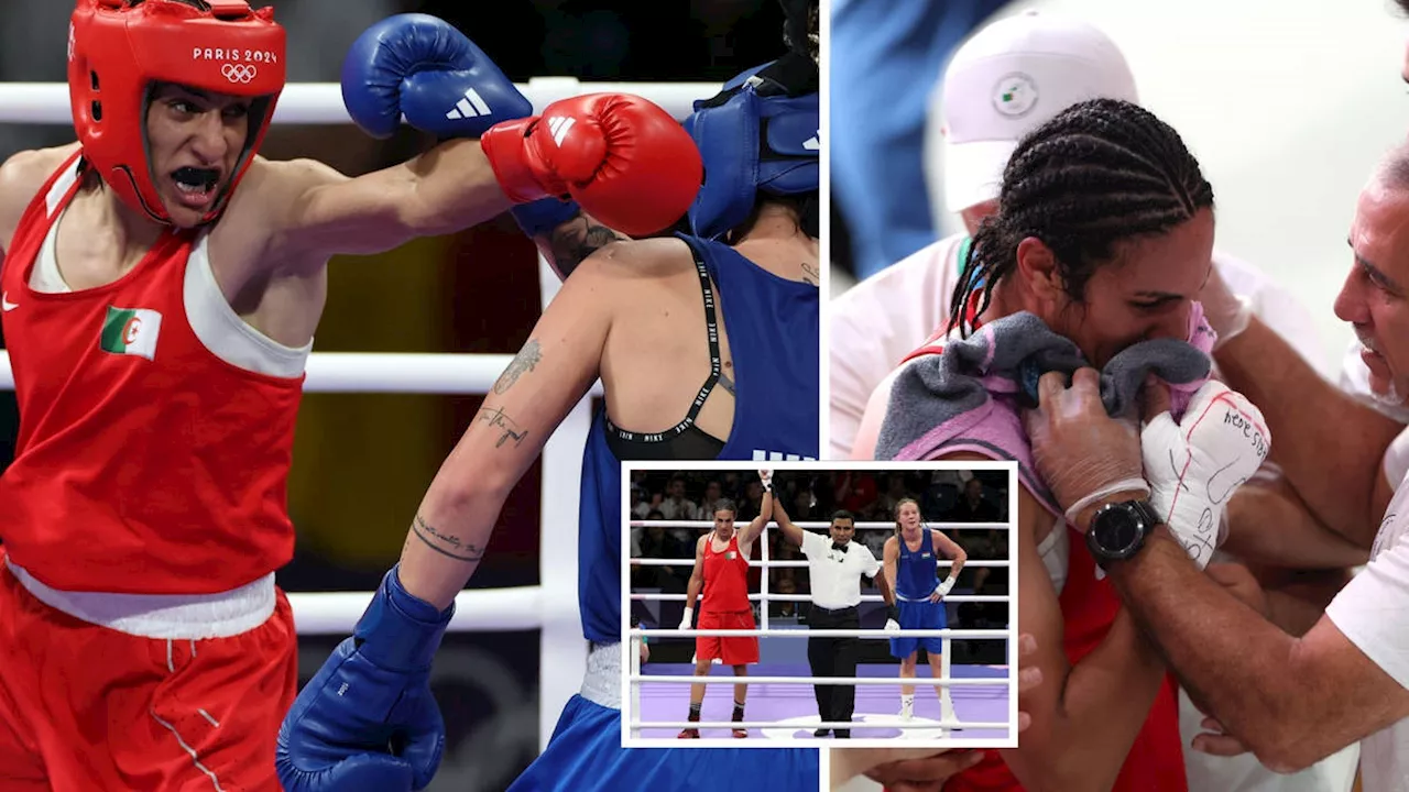 Gender-row boxer Imane Khelif wins Olympic semi-final and guarantees medal for Algeria