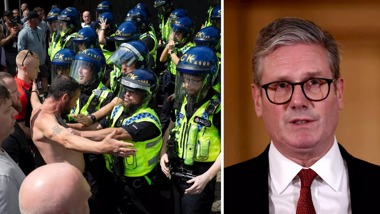 'More disorder to come': Police chief warns 'far-right' riots not over after violent Saturday on Britain's...