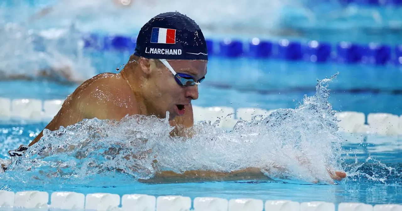  Natation: au pied du podium, premier échec pour Léon Marchand lors du relais 4x100 mixte