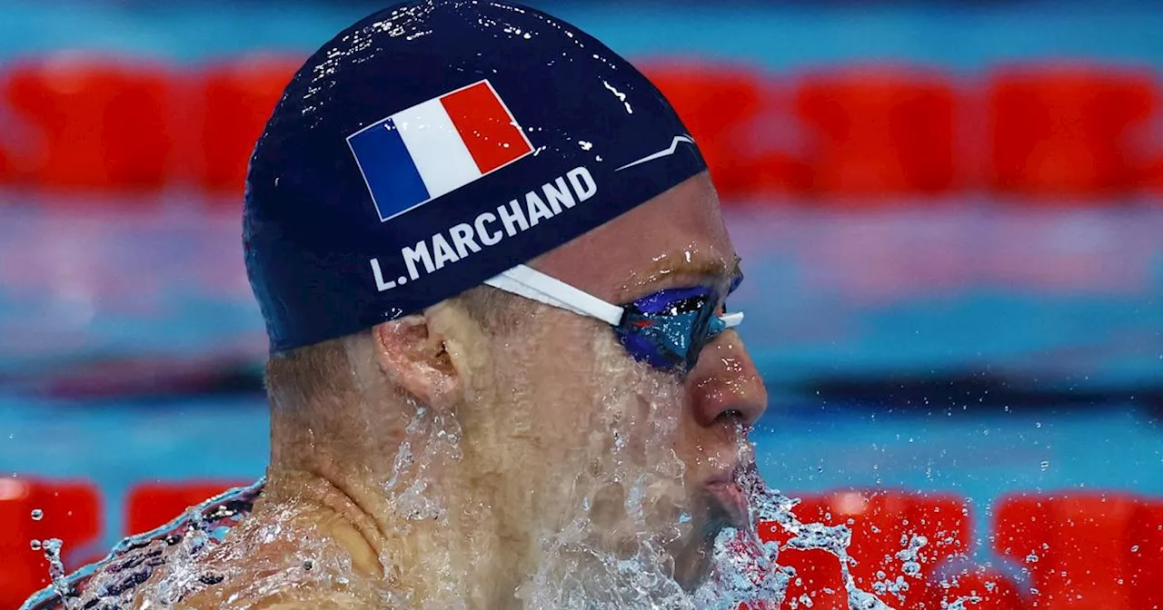  Natation : Marchand et le relais tricolore en finale du 4x100 m quatre nages