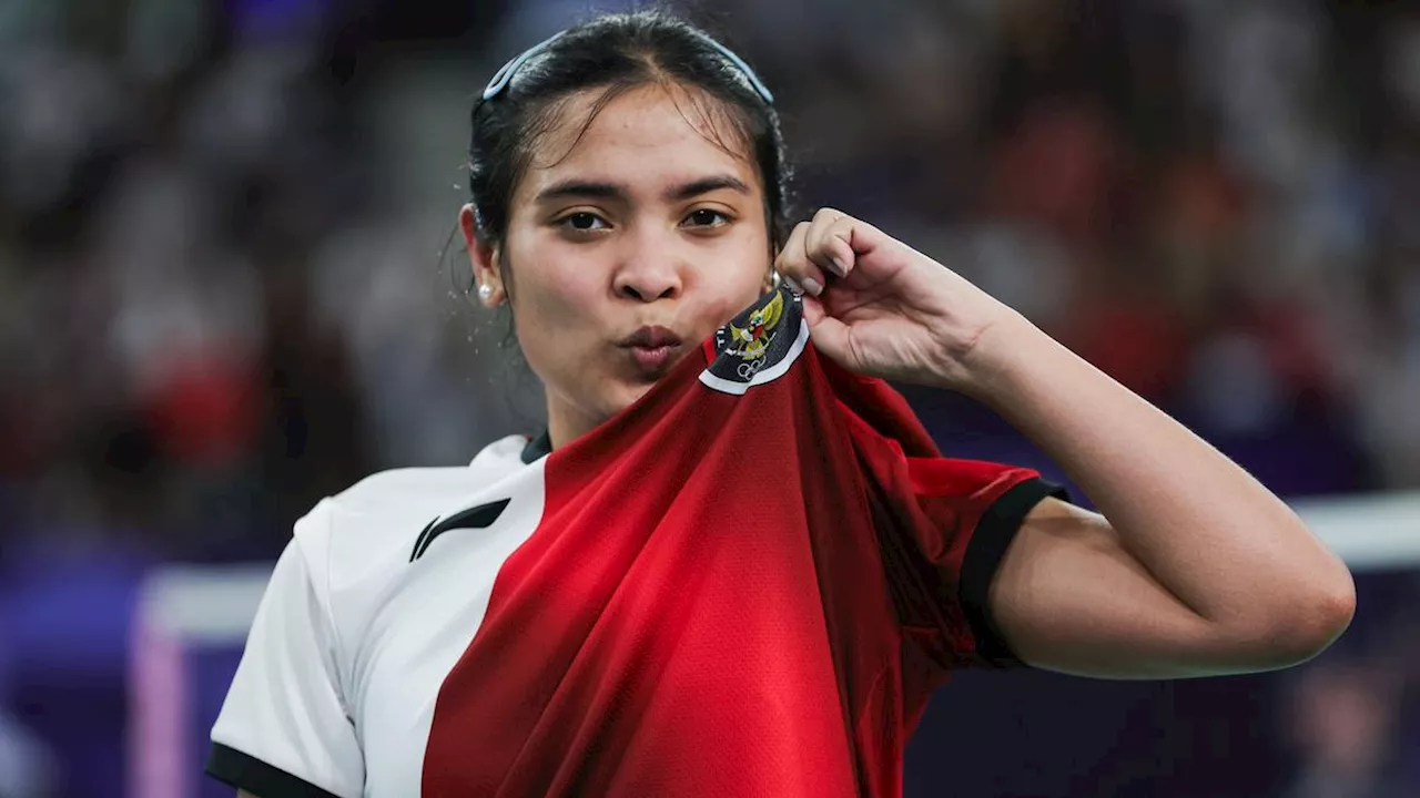 Hasil Olimpiade Paris 2024: Jatuh Bangun, Gregoria Mariska Tunjung Melesat ke Semifinal