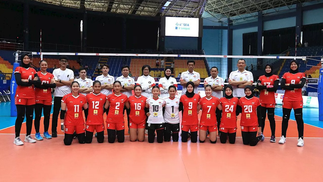 Jadwal dan Link Live Streaming SEA V League 2024, Sabtu 3 Juli di Vidio: Timnas Voli Putri Indonesia Tantang Vietnam