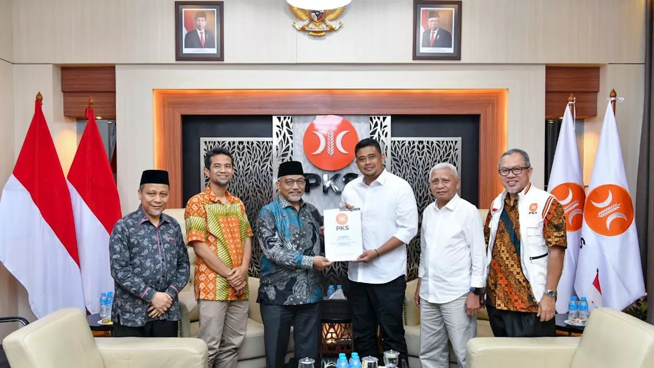 PKS Resmi Usung Bobby Nasution Maju di Pilgub Sumut 2024