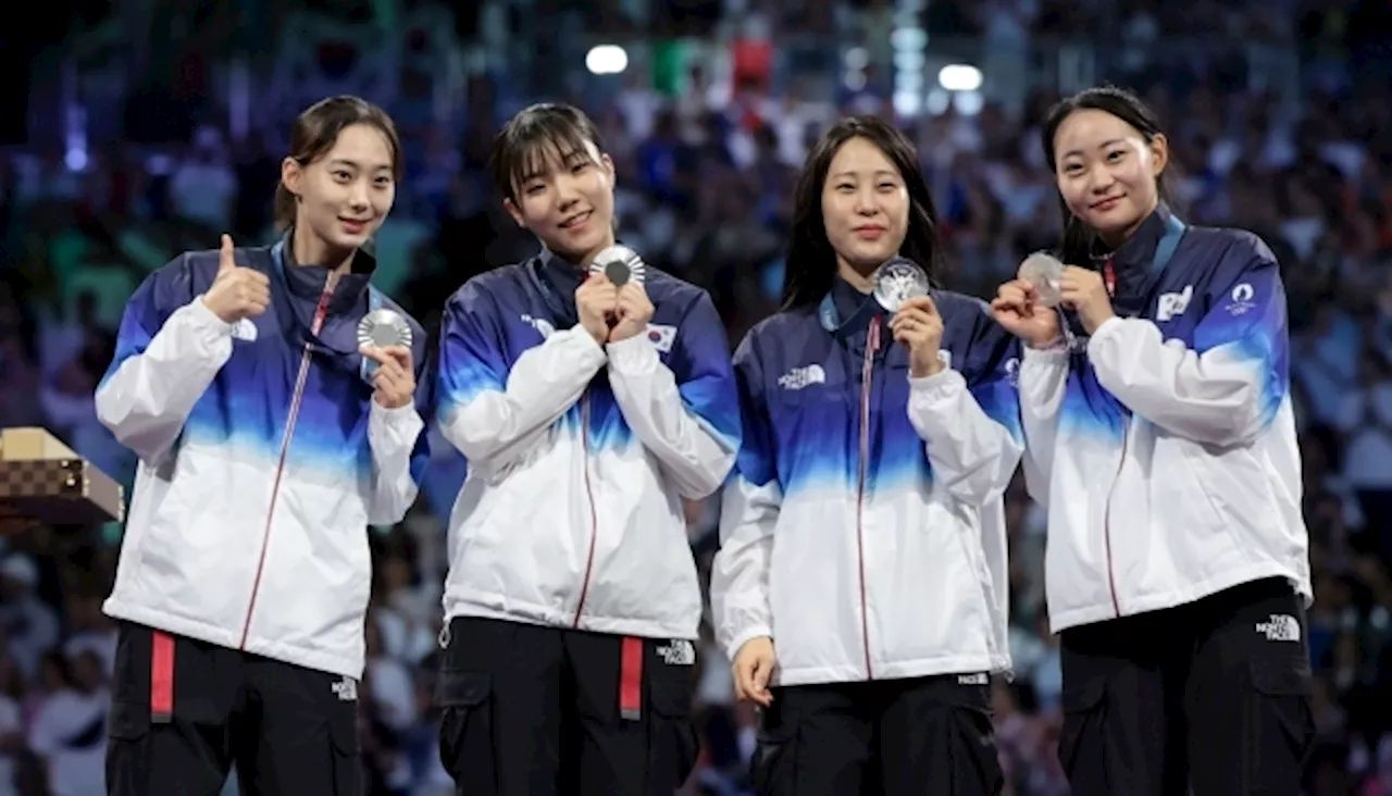‘金만큼 빛난 銀’ 새 역사 쓴 대한민국 女 사브르, 하를란의 우크라이나에 아쉬운 역전패→값진 은메달 획득 [파리올림픽]