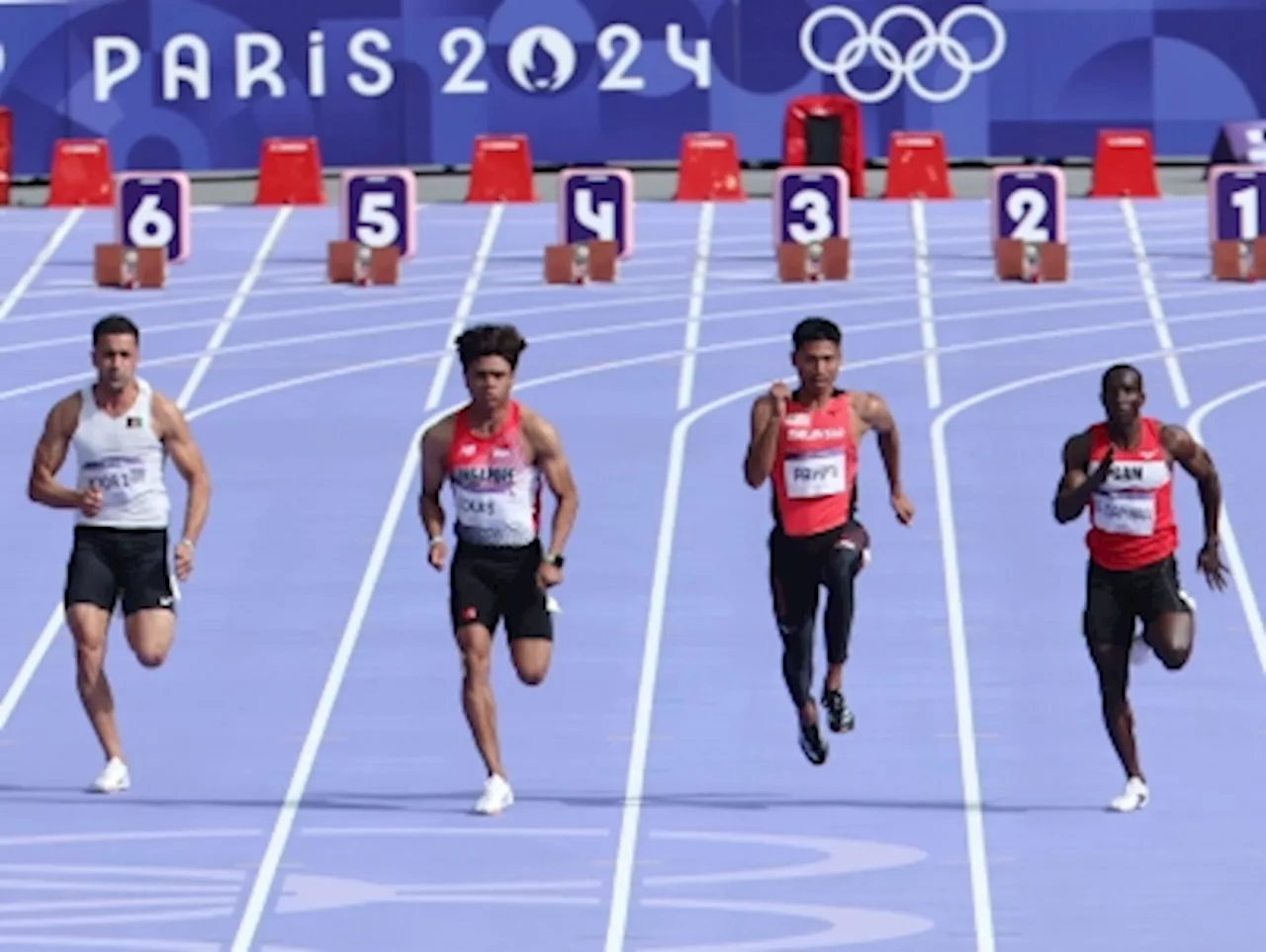 National sprint king Muhammad Azeem powers into first round of men’s 100m at Paris Olympics