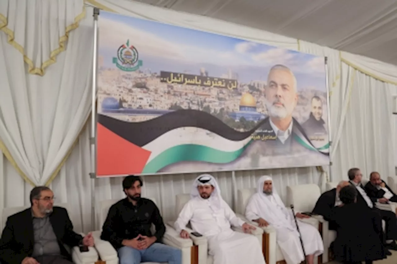 Thousands, including Malaysians, attend funeral of assassinated Hamas chief Ismail Haniyeh in Qatar