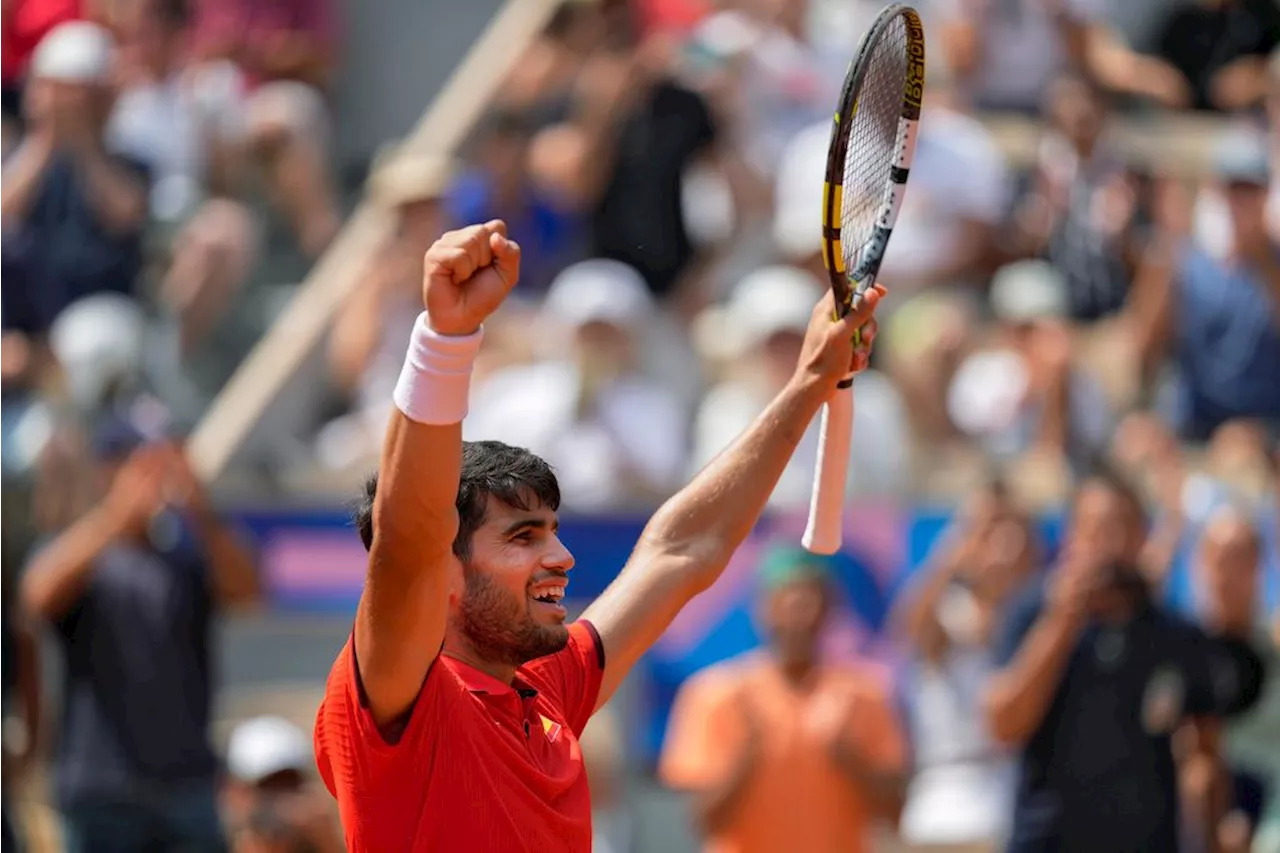 Novak Djokovic battles Carlos Alcaraz for men's singles gold