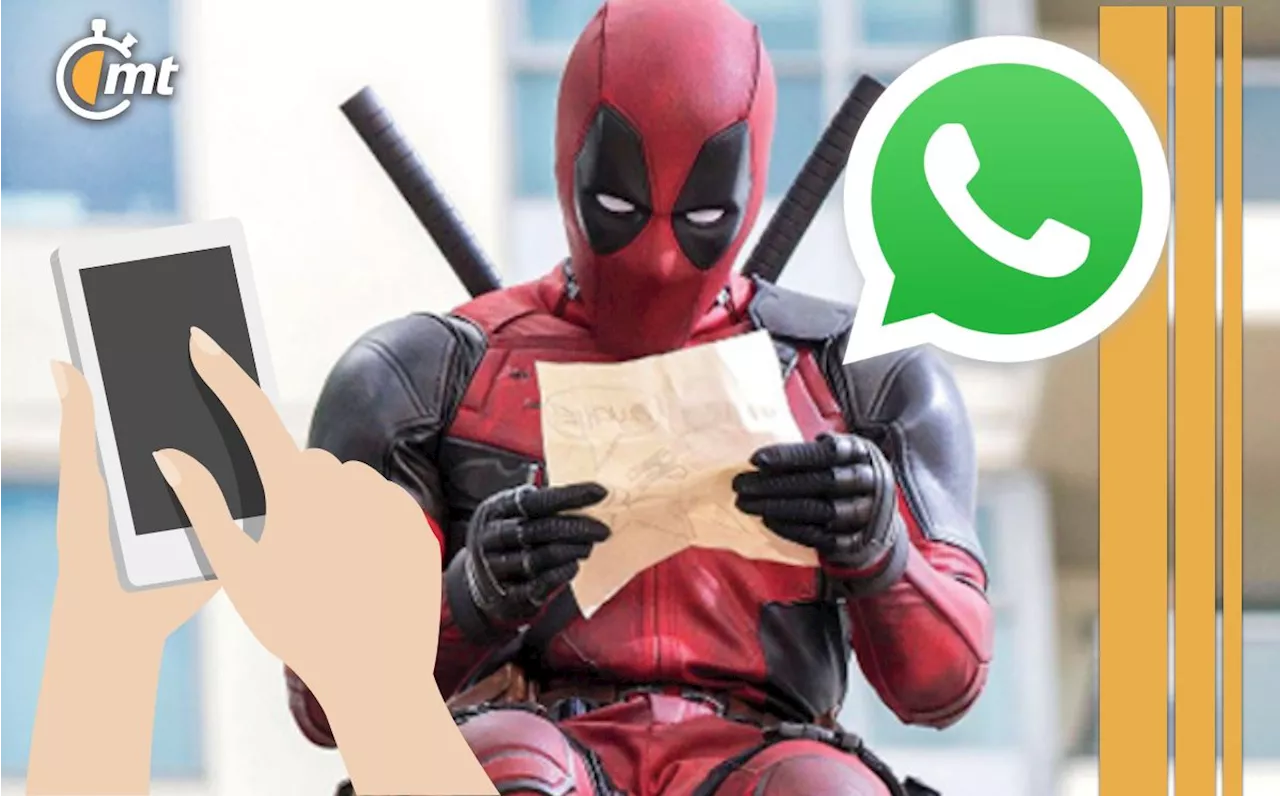 ¿Cómo poner 'modo Deadpool' en WhatsApp? Te decimos