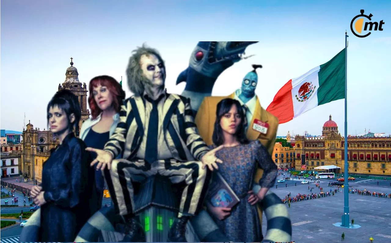 Tim Burton y elenco de ‘Beetlejuice’ llegarán a la Ciudad de México; conoce cuándo y dónde estarán