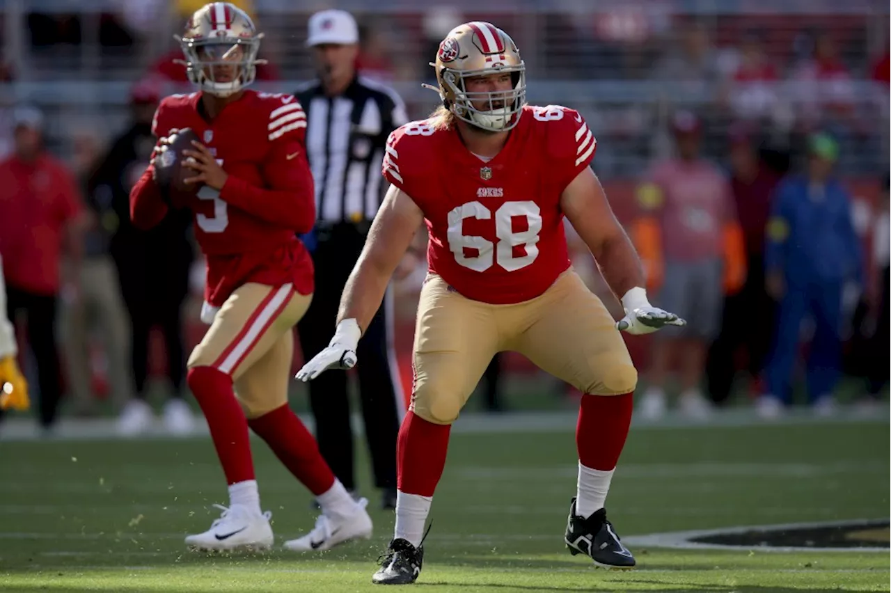 49ers’ tackles adapting without Trent Williams — and against Nick Bosa