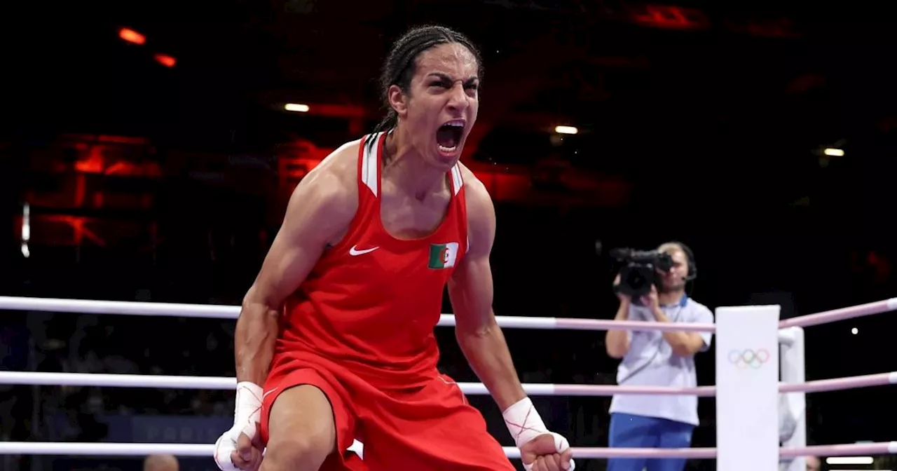 Imane Khelif says 'I am a woman' after winning Olympic boxing medal