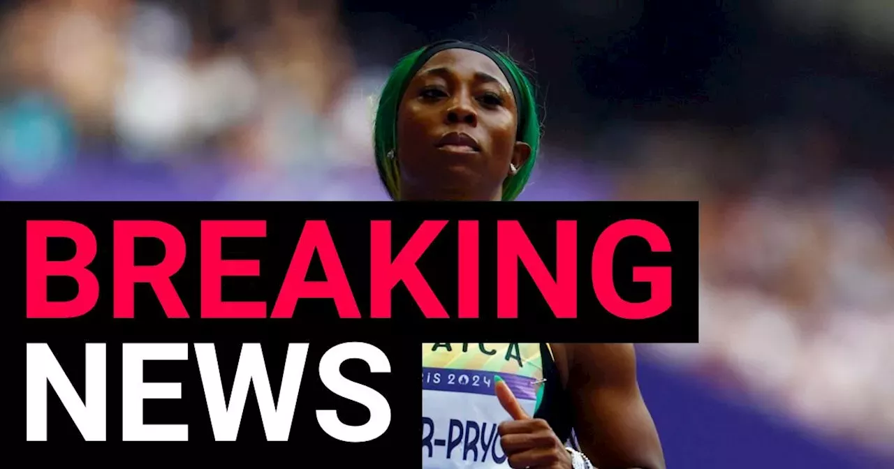 ShellyAnn FraserPryce pulls out of Olympics 100m semi final United