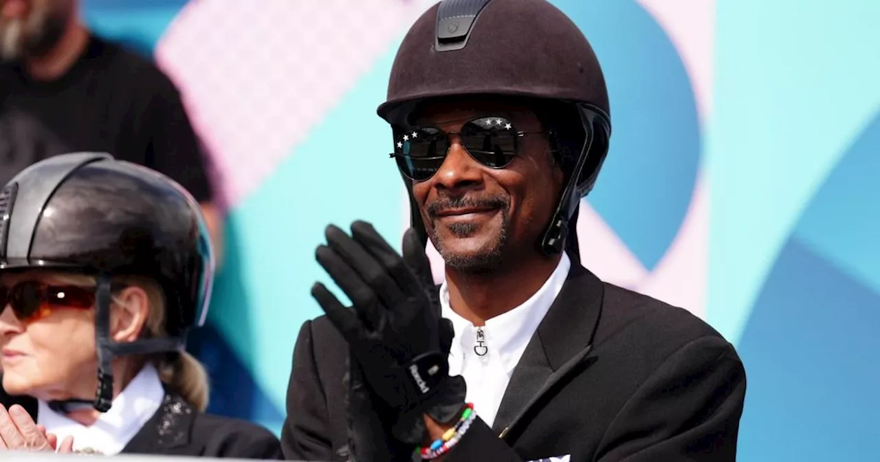 Snoop Dogg wears full-on horse riding gear to watch Olympic dressage