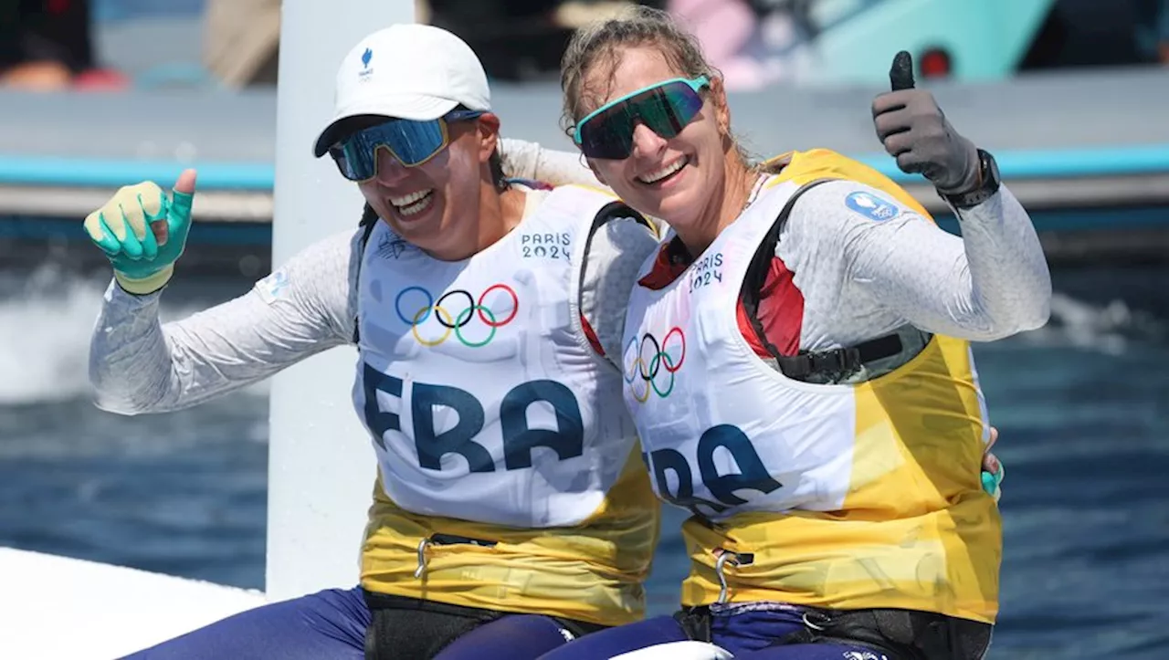 JO Paris 2024 : Un mariage en bronze pour Charline Picon et Sarah Steyaert en voile