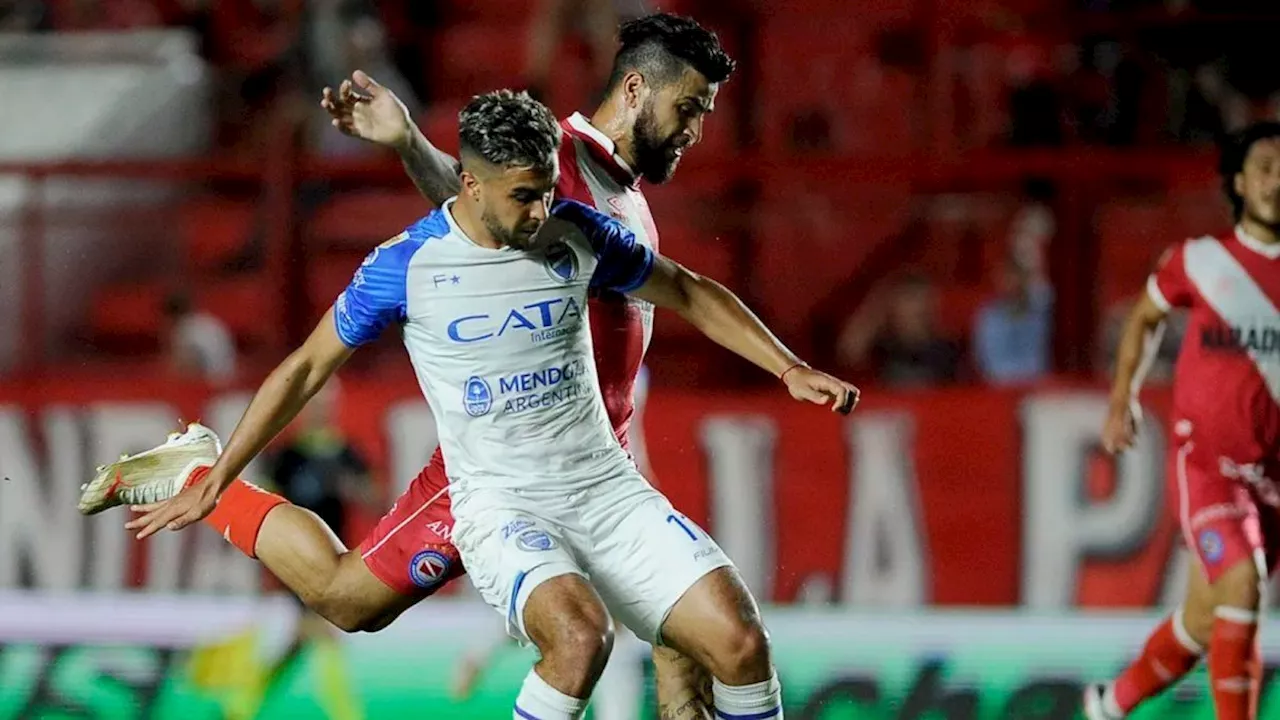 Godoy Cruz vs. Argentinos Juniors por la Liga Profesional de Fútbol: resultado en vivo