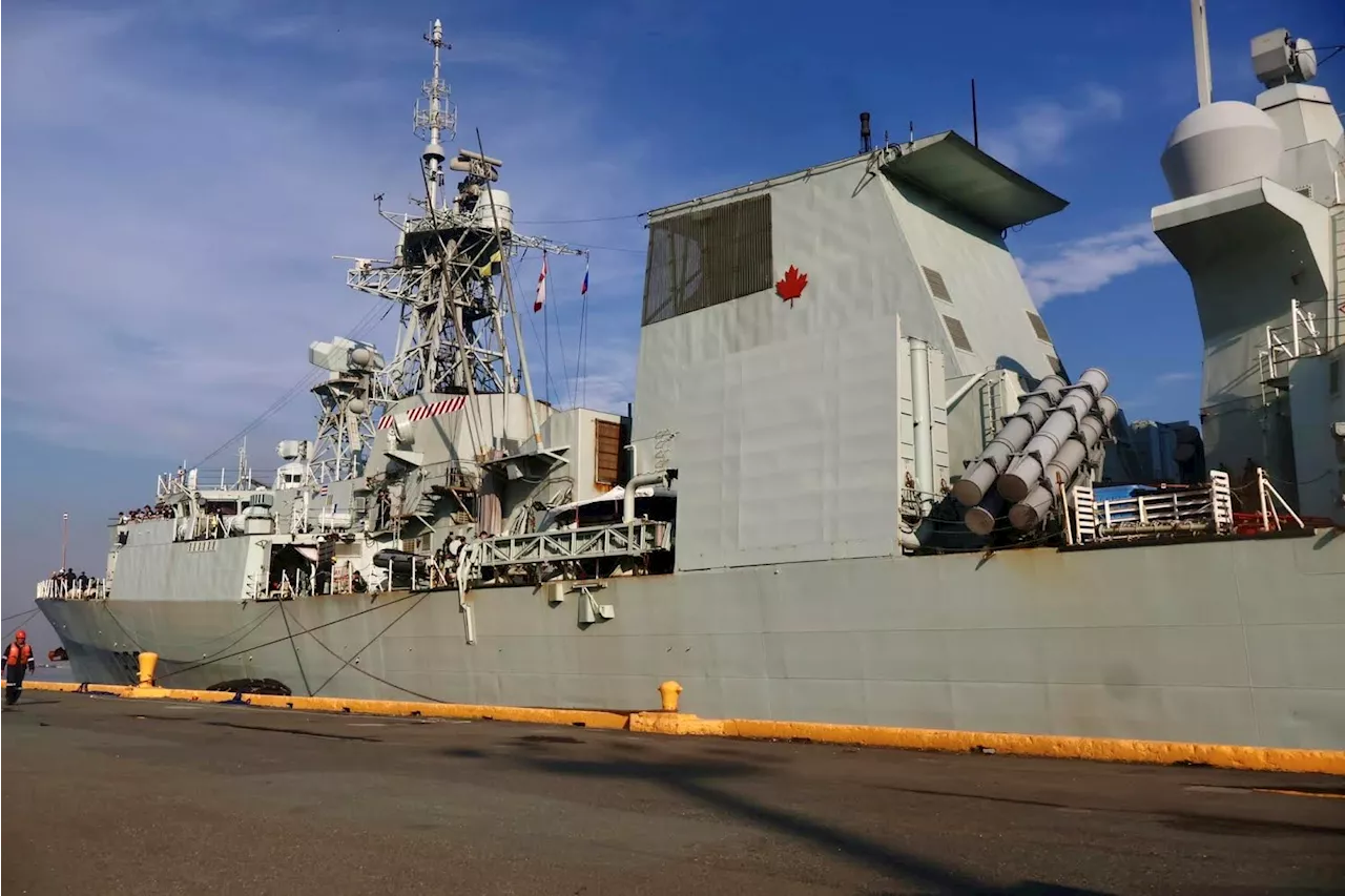 Canadian warship docks in Manila for ‘goodwill visit’