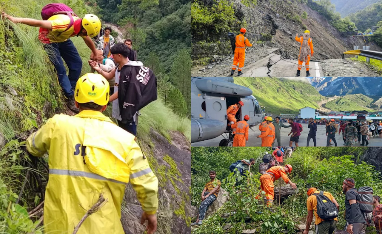 केदारनाथ में फिर त्राहिमाम, बारिश के कारण मार्ग हुए क्षतिग्रस्त, फंसे लोगों का रेस्क्यू जारी