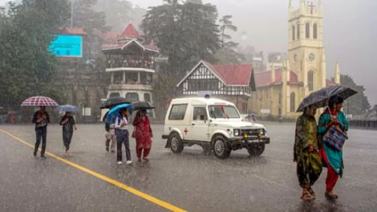 हिमाचल में अगले 4 दिन होंगे बेहद कठिन, भारी बारिश का अलर्ट, 114 सड़कें बंद